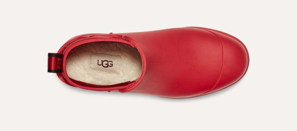 Ugg red rain boots hot sale
