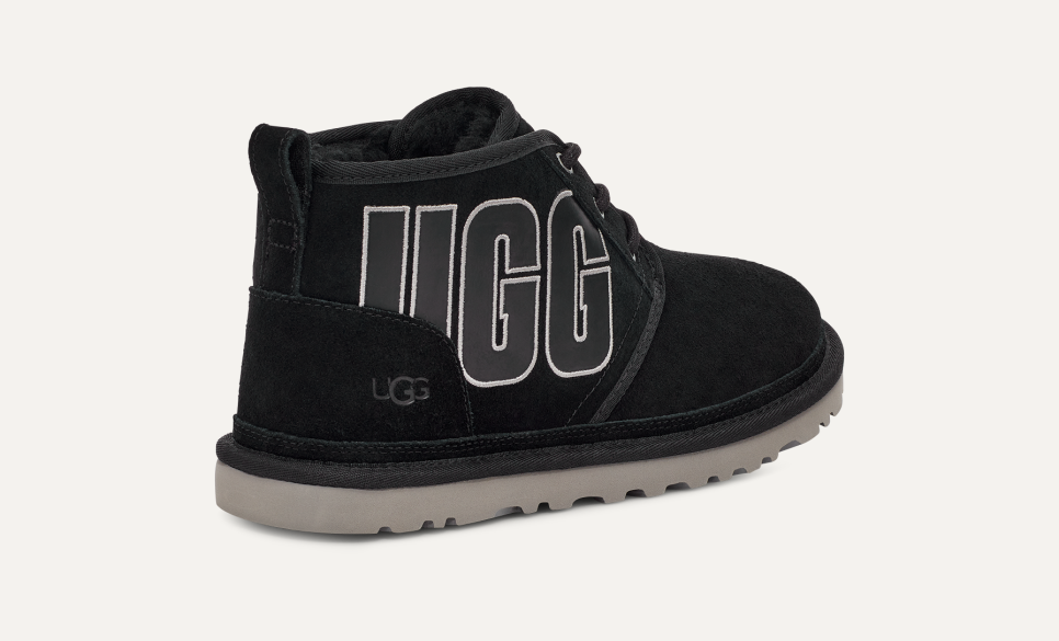 Ugg neumel navy blue and white best sale