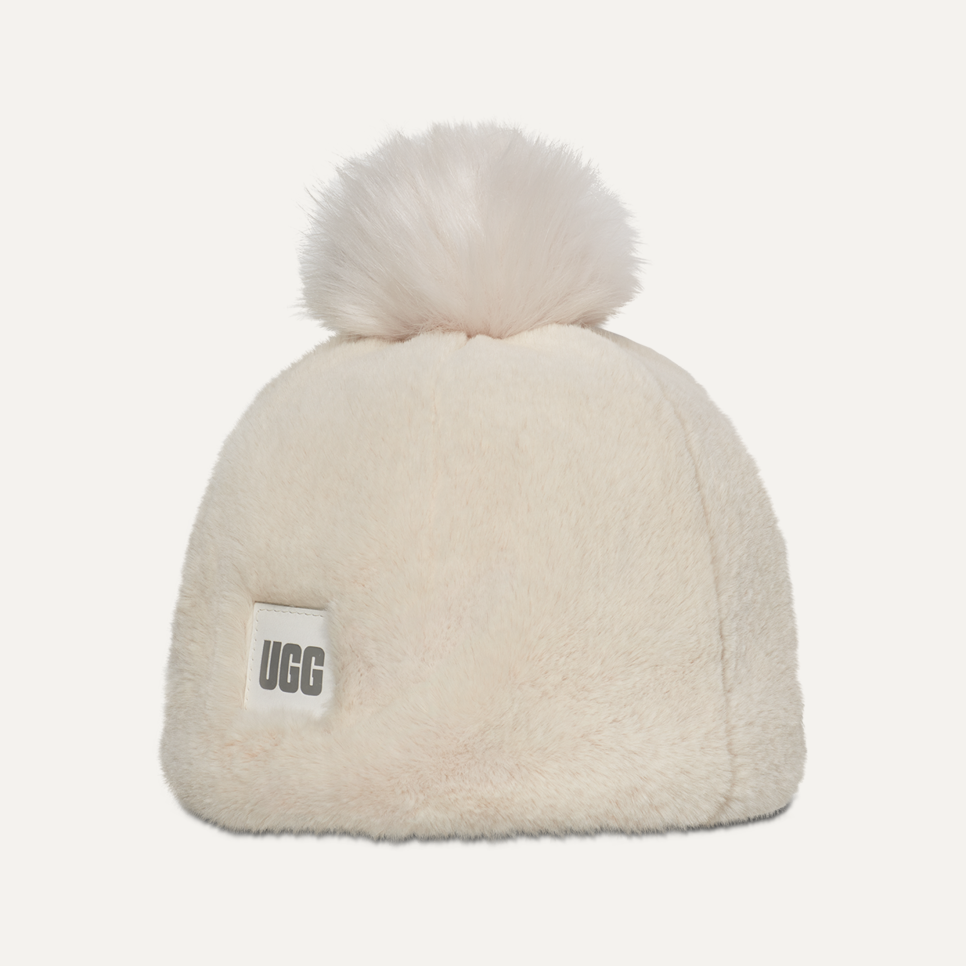 UGG® Faux Fur Beanie W Pom for Women | UGG®