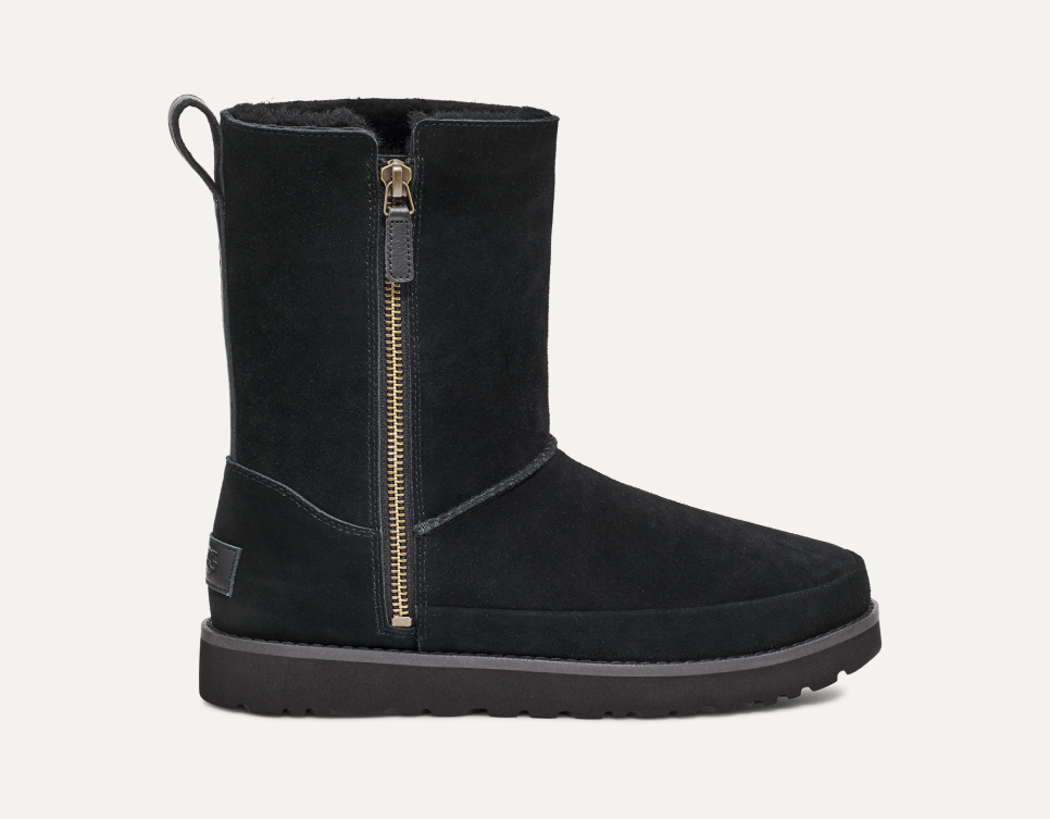 Ugg classic short zip boot store