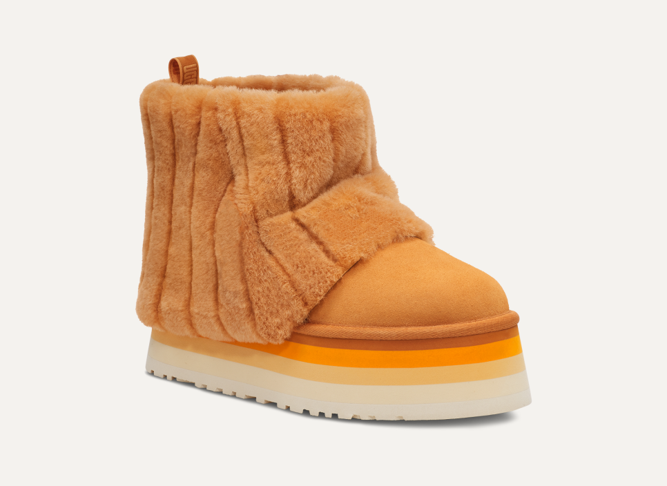 Classic Mini Sherpa Corduroy Boot UGG