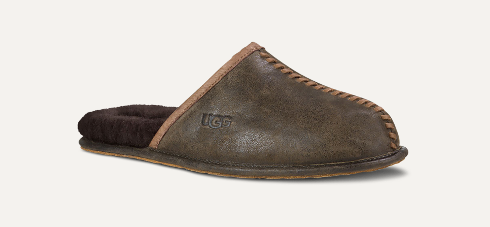 UGG Scuff Deco Leather Slipper for Men UGG UK