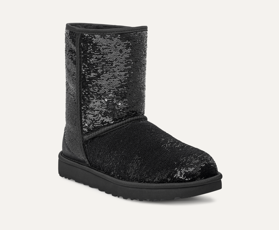 Ugg women's w classic short sequin fashion boot store