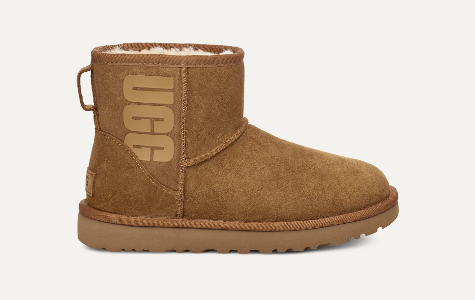 UGG Classic Mini UGG Rubber Logo for Women UGG