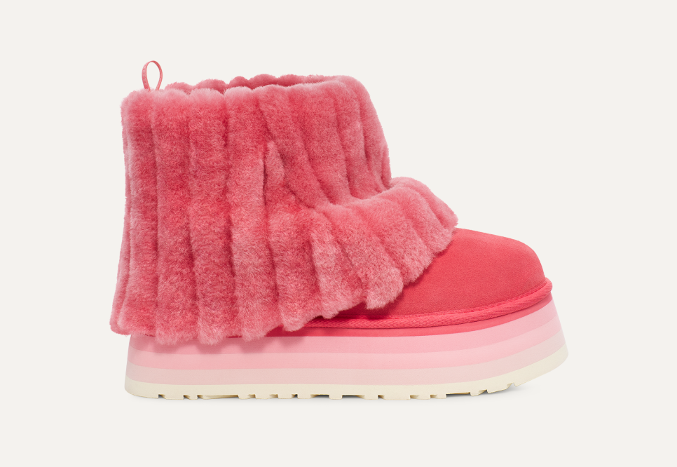 Classic Mini Sherpa Corduroy Boot UGG