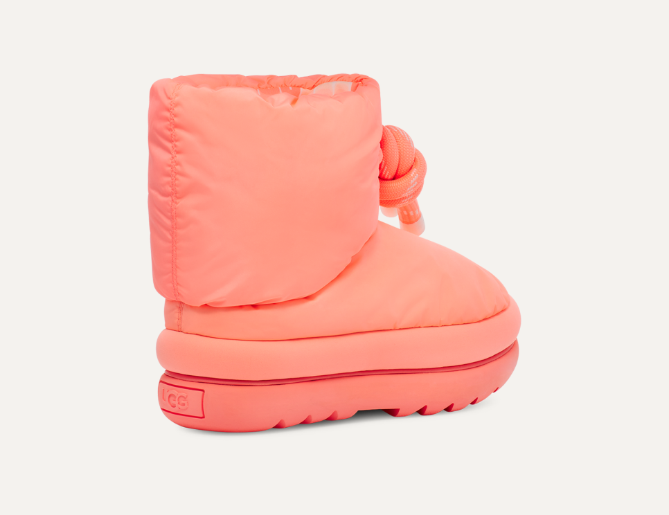 Pink puffy uggs hotsell