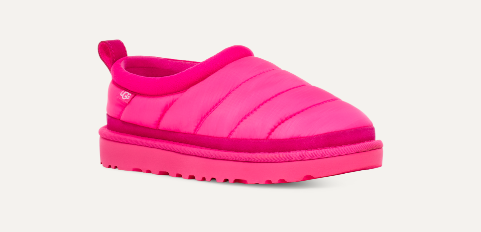 Pink ugg tasman slippers online