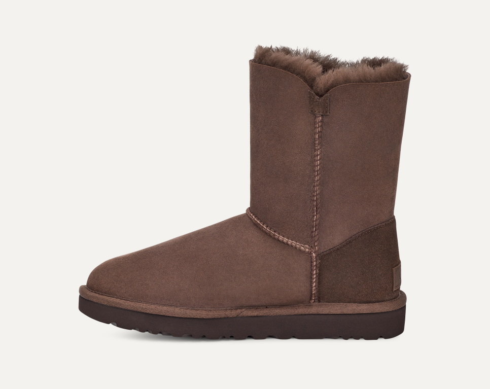 Black uggs with buttons on the side clearance