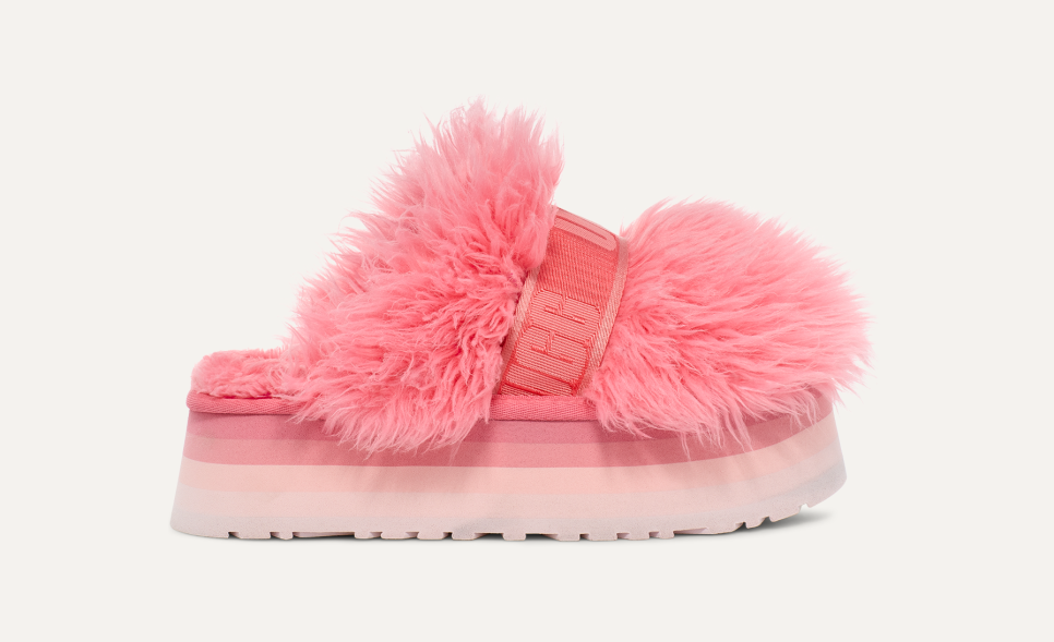 Black fluff momma uggs clearance