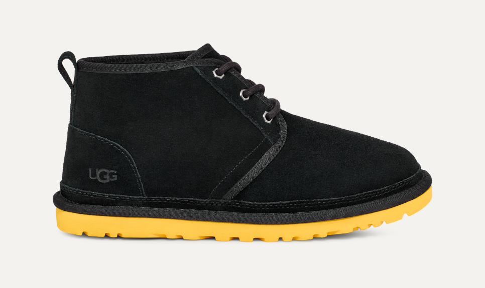 Black ugg boots for men discount