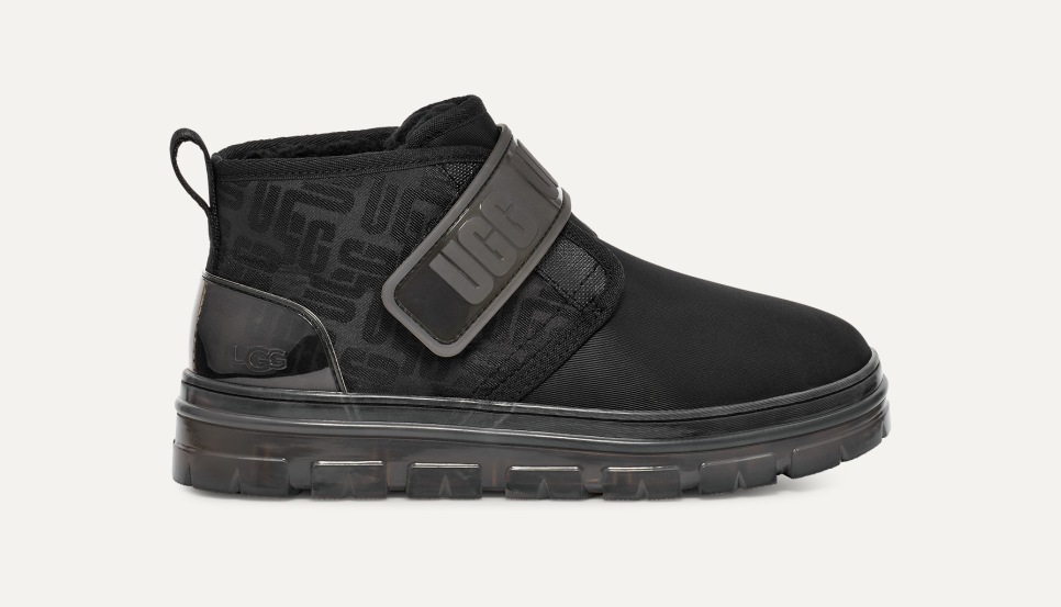 Uggs with leather straps discount
