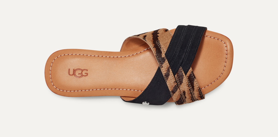 Kenleigh Slide Tiger Stripes Sandal | UGG®
