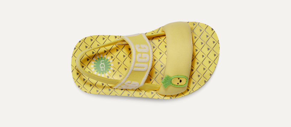 Pineapple sandals for baby top