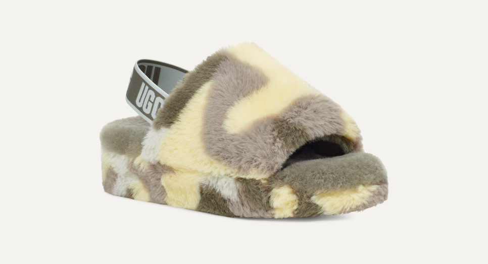 Fluff Yeah Camopop Indoor-Outdoor Slipper | UGG®
