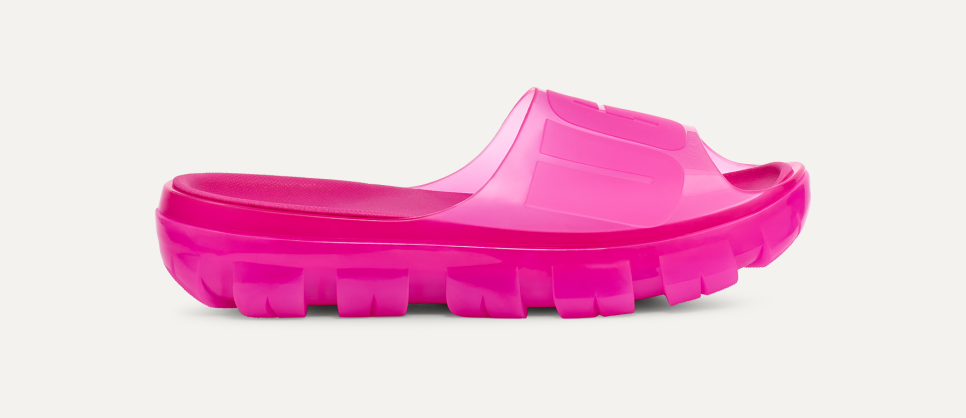 Jella Clear Slide Platform Sandal UGG