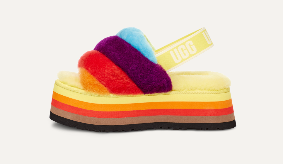 Disco Checks Slide Sandal | UGG®