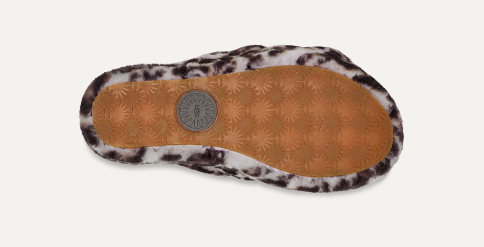 Fluff Yeah Slide Panther Print Slipper | UGG® Fluff Yeah Slide Panther Print Slipper | UGG®