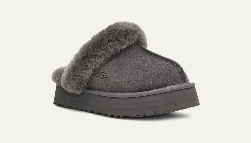 Grey uggs size 4 top