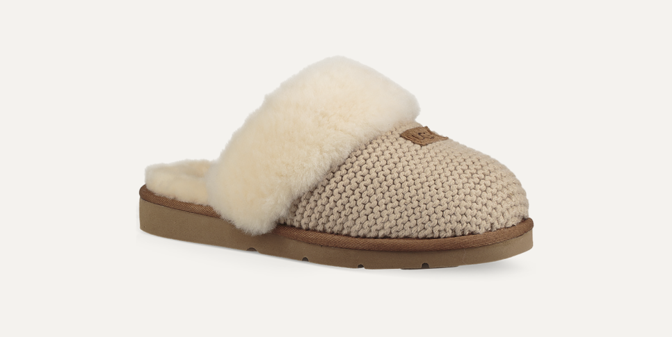 Ugg cozy knit cable slippers on sale