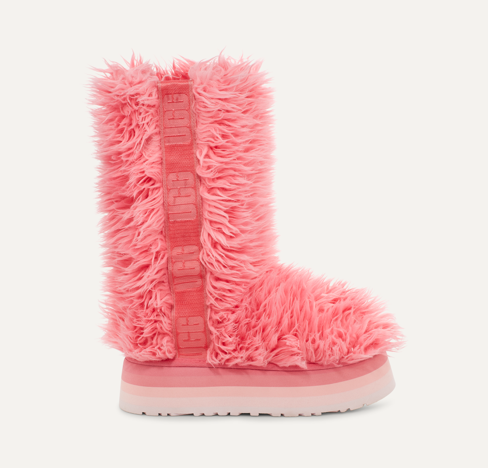 Pink tall uggs cheap