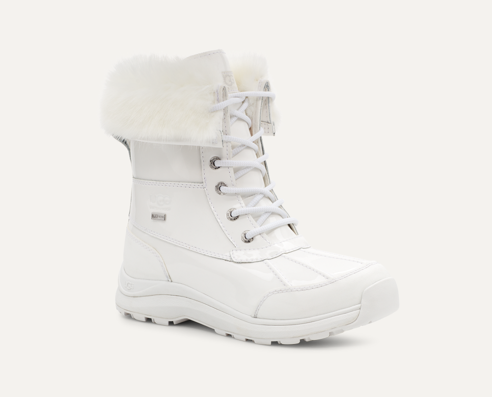 Ugg patent leather boots hot sale