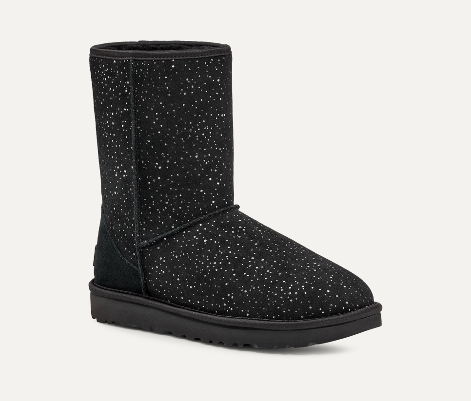 Black ugg boots with rhinestones online