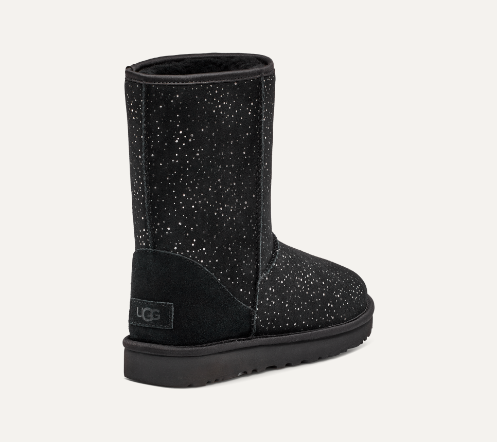 Ugg classic short metallic on sale