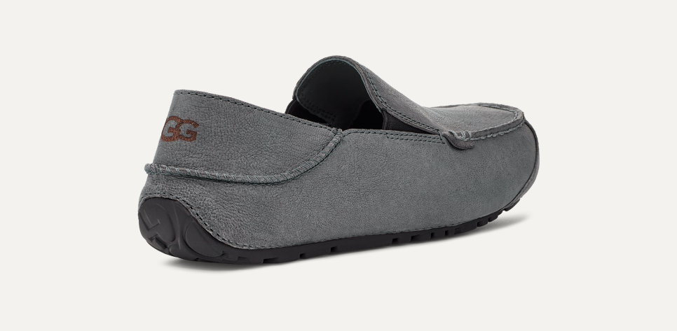 Grey ugg loafers discount