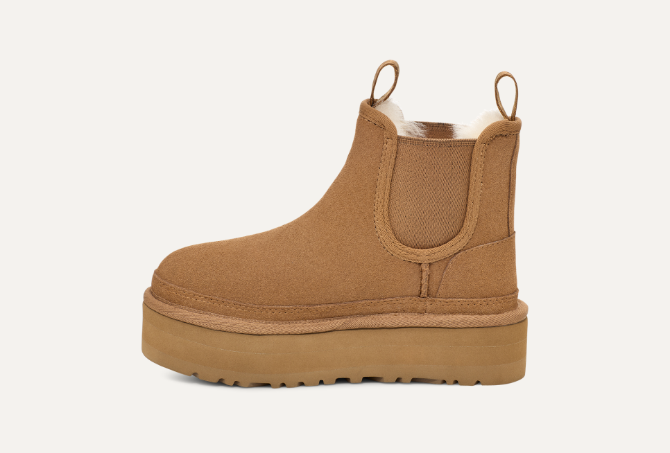 新品UGG Neumel Platform Chelsea ブラウン 6サイズ