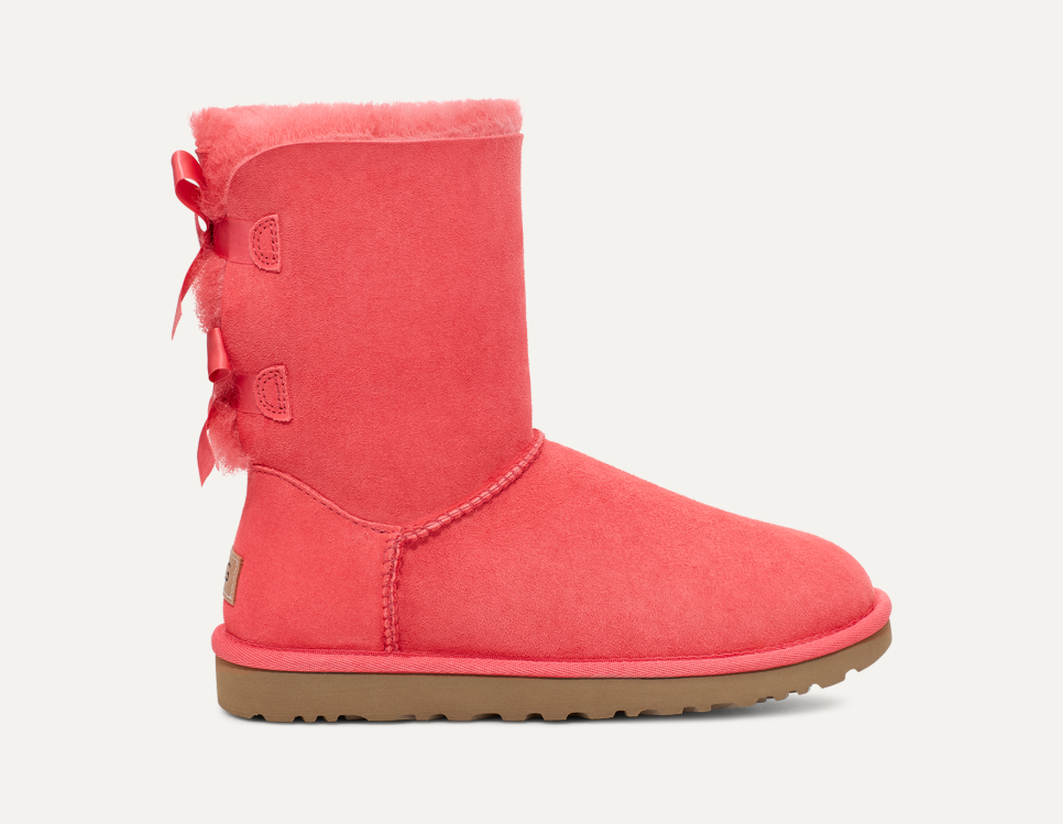 Ugg bow slip on top