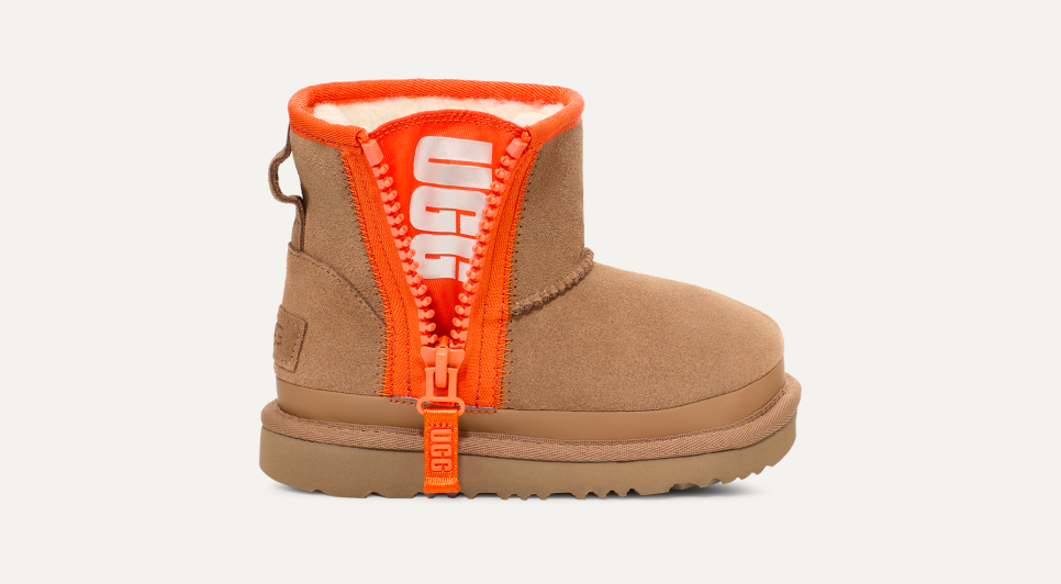 【返品?交換対象商品】 Classic Kids' Mini UGG® | Boot Logo Tape Zipper パーツ