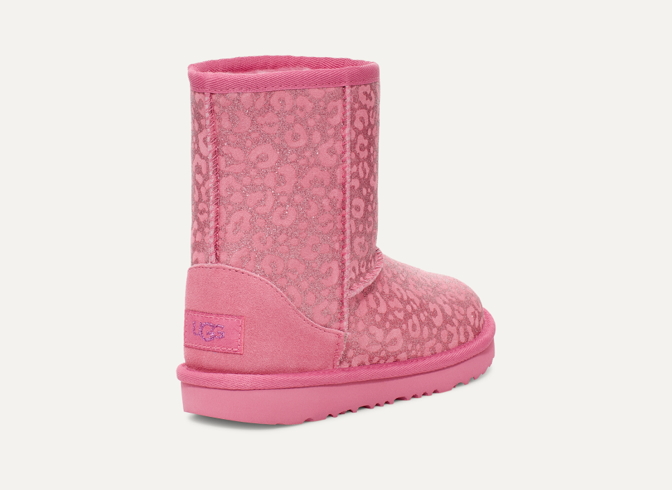 Classic II Glitter Leopard Boot for Toddlers UGG