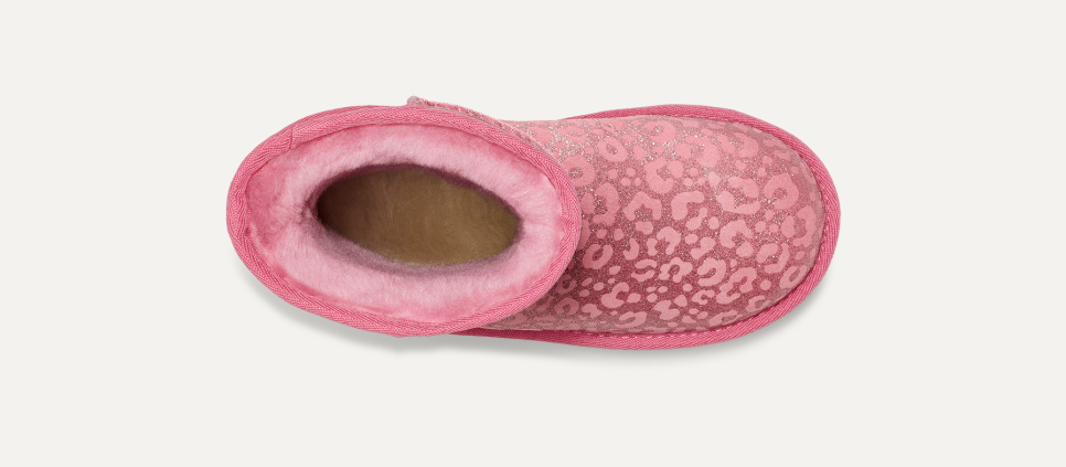 Classic II Glitter Leopard Boot for Toddlers UGG