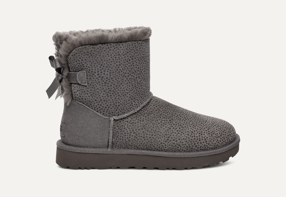 Dark grey ugg boots discount
