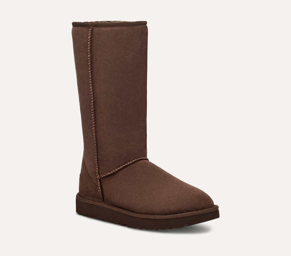 Brown tall ugg boots shop