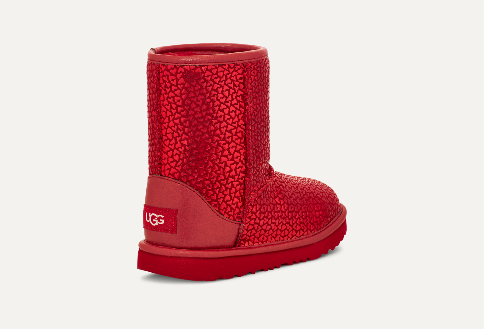 Kids Classic II Gel Hearts Boot UGG