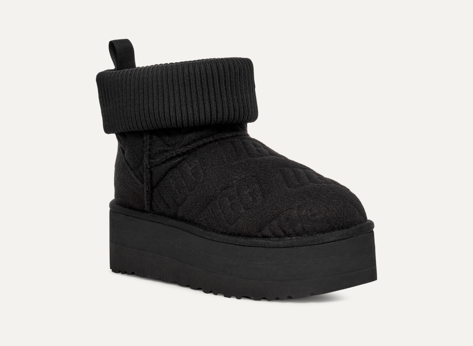 最終セール！】UGG☆Classic Mini Platform Felted ブーツ (UGG
