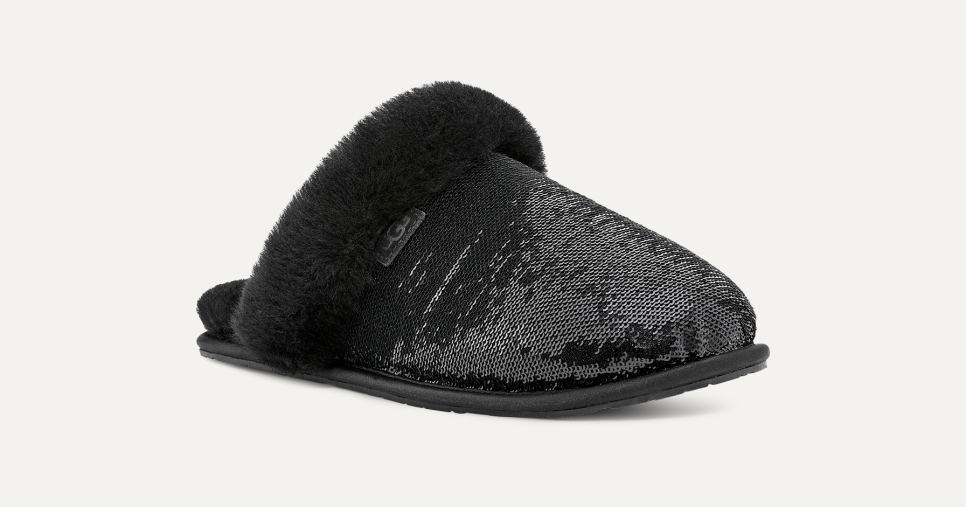 Women s Scuffette II Mirror Ball House Slipper UGG