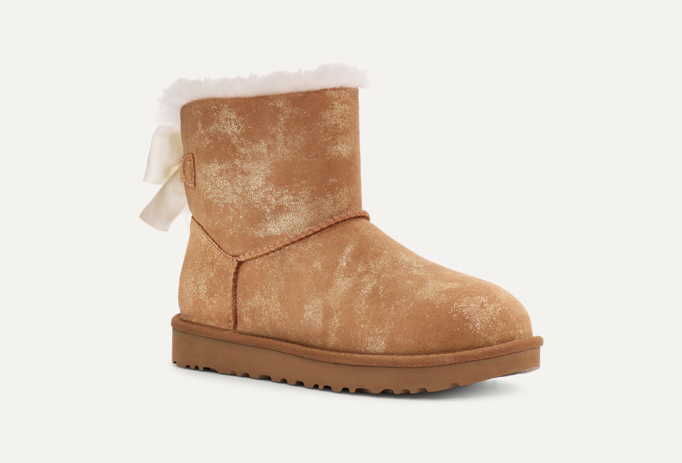 Ugg bailey bow camel top