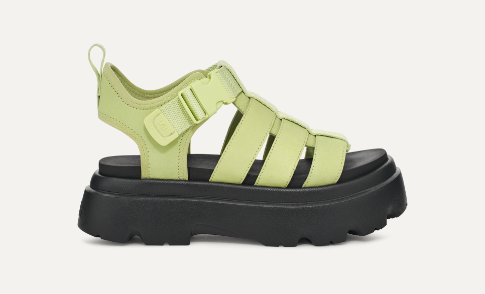 UGG｜SANDALS (CORA PLATFORM SANDLE - JSM (1152698)) WMNS) UGG Cora Sandal 'Black' 1152698-BLK