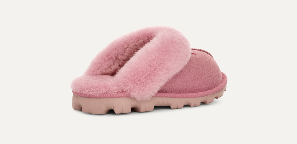 Pink ugg coquette slippers clearance