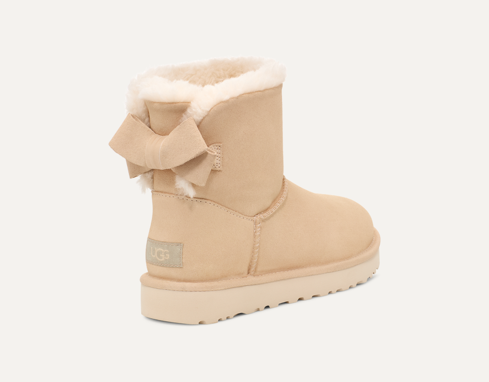 Women s Mini Bailey Suede Bow Boot UGG