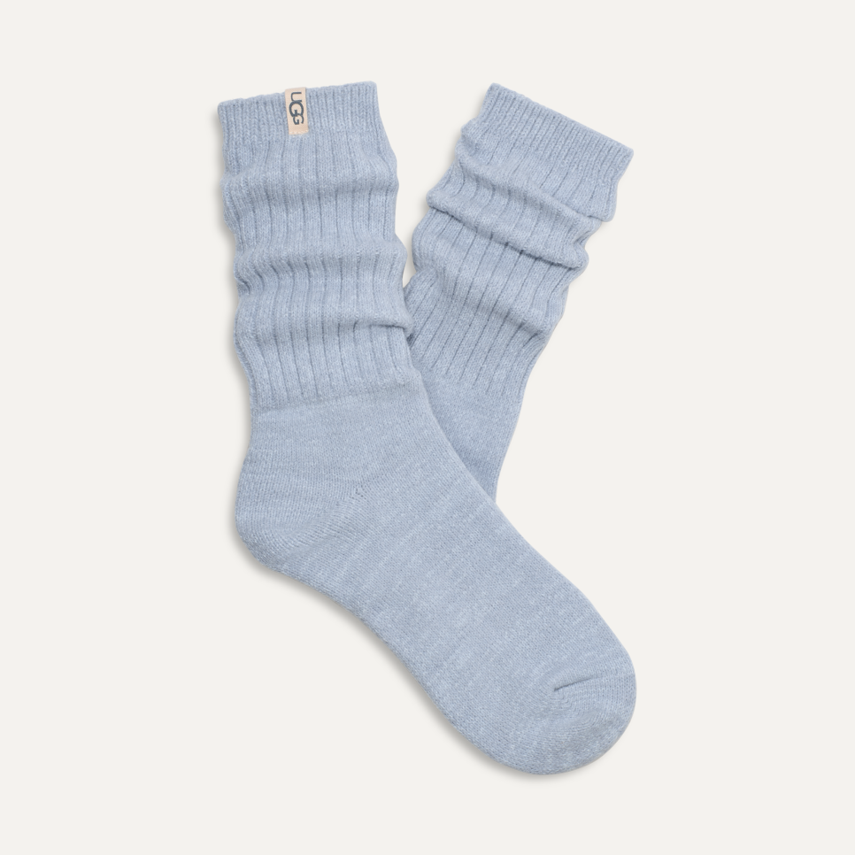 Rib Knit Slouchy Crew Sock UGG