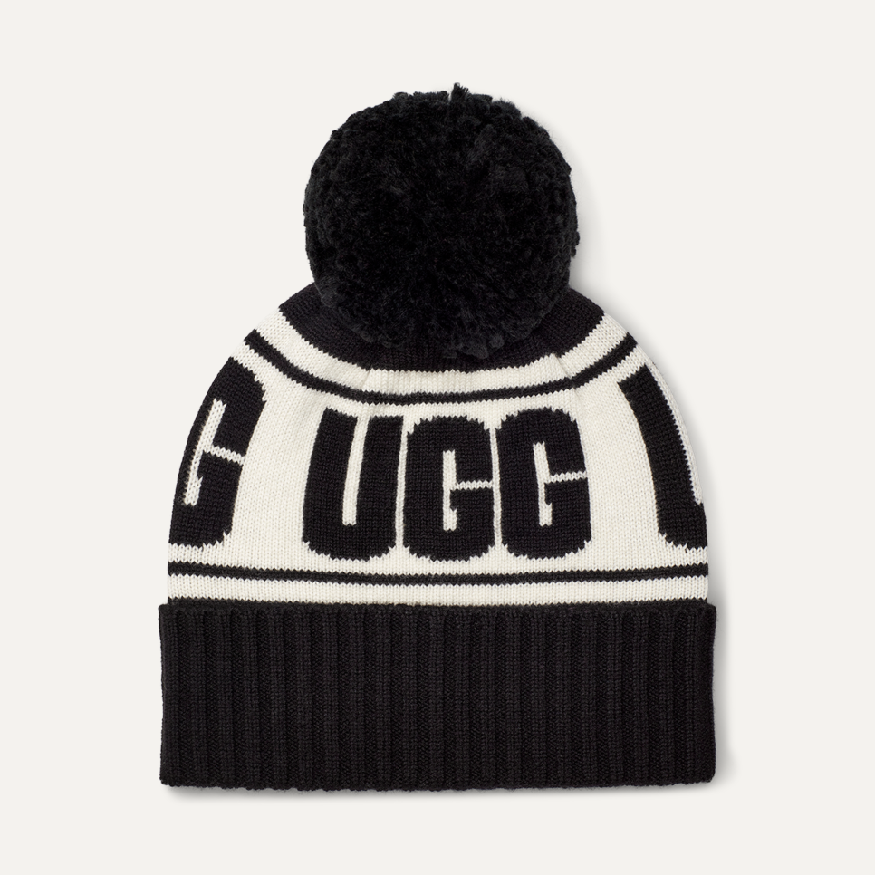 【新作からSALEアイテム等お得な商品満載】 Knit Logo UGG® | Beanie Stadium 帽子