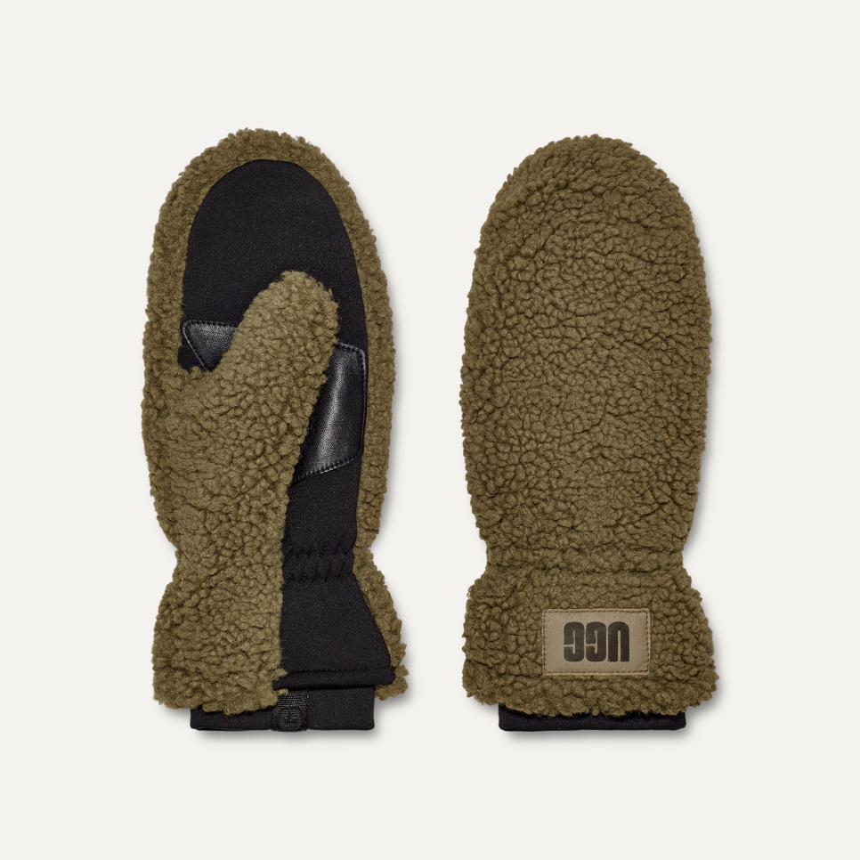 UGG® Sherpa Mitten W Logo for Women | UGG®