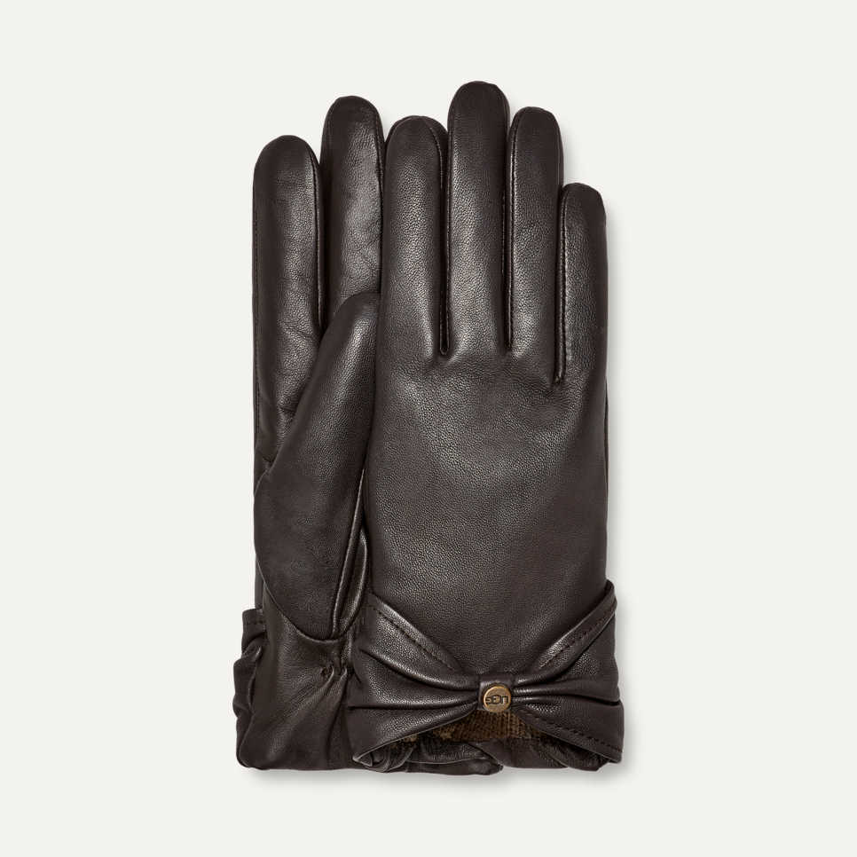 Mens leather tech gloves clearance