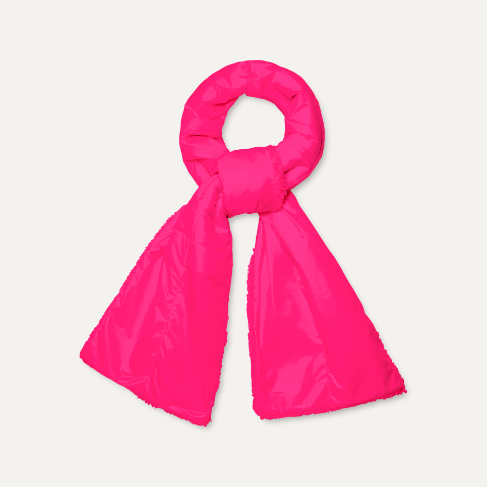 UGG Sherpa Puffer Logo Scarf for Women UGG