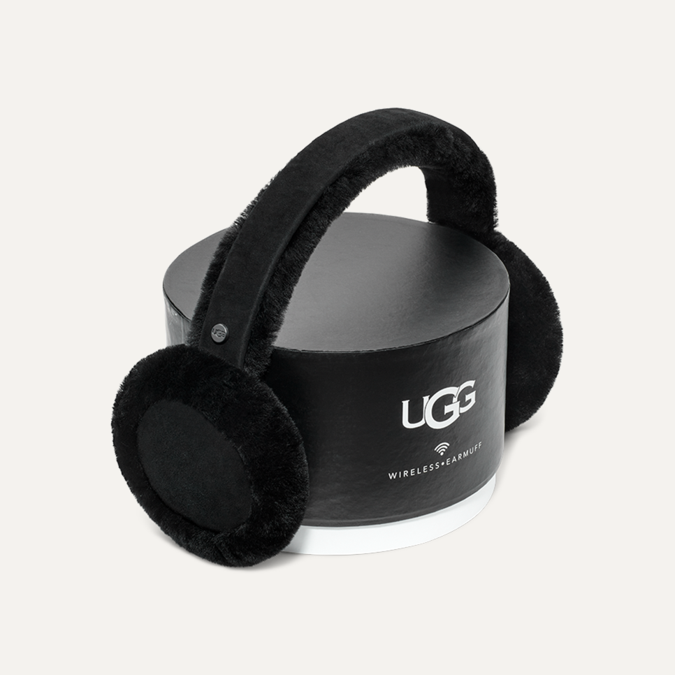 Black ugg earmuffs cheap