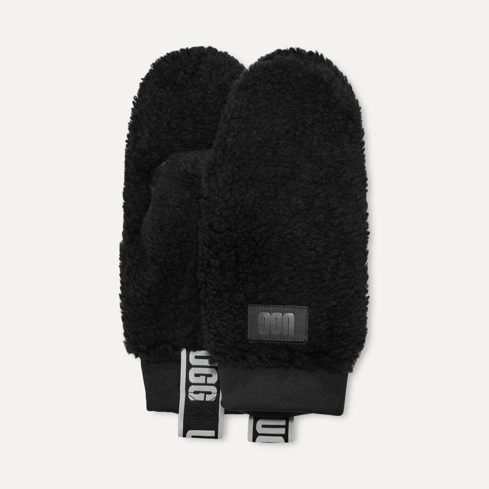 UGG UGGfluff Logo Mitten for Women | UGG®