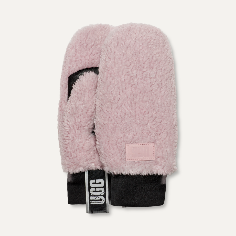 UGG UGGfluff Logo Mitten for Women | UGG®